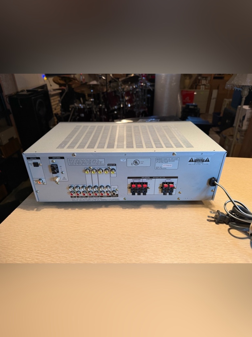 Vintage Sony Stereo Receiver STR-K740P Surround Sound Digital 80WPC SERVICED🎶 - Picture 6 of 8